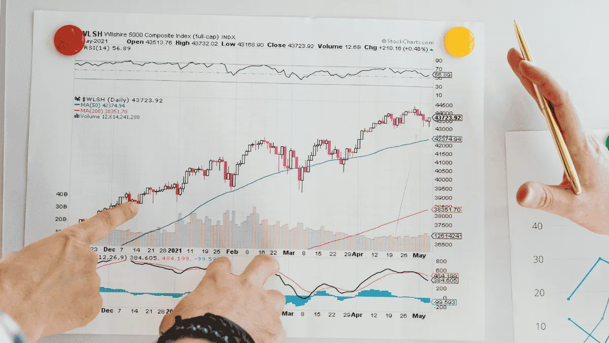 AI investment report interface preview